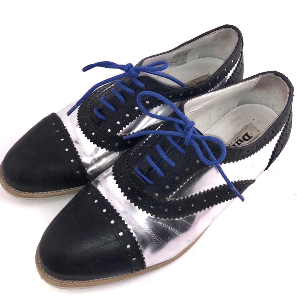 Dune London Lysander Leather Oxford Shoes